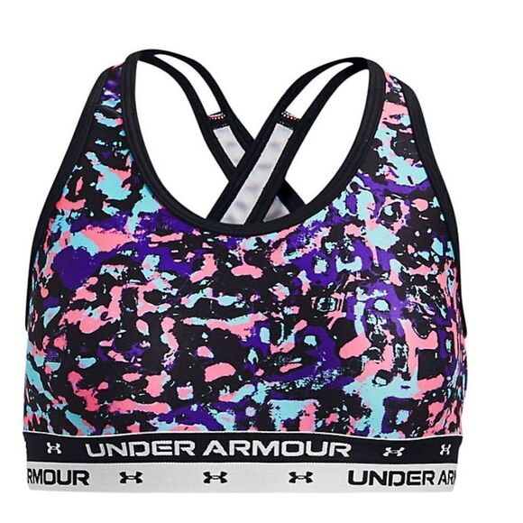 Under Armour Youth Medium Crossback
Printed Sports Bra - Picture 6 of 6